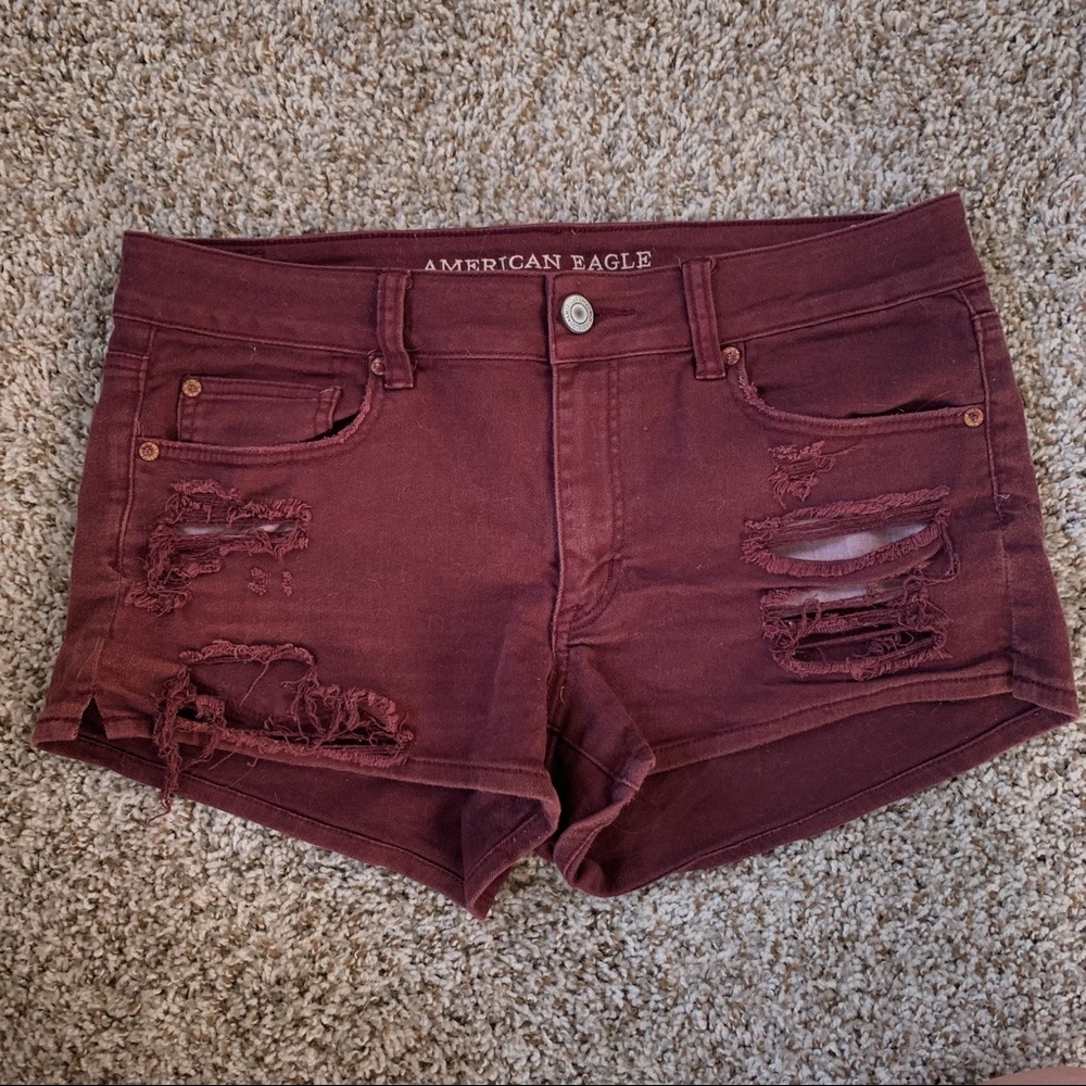 Distressed American Eagle Shorts